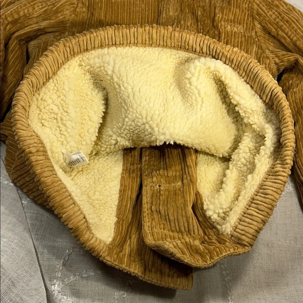 Almost NEW Hanna Andersson pea corduroy coat K00060 size 100